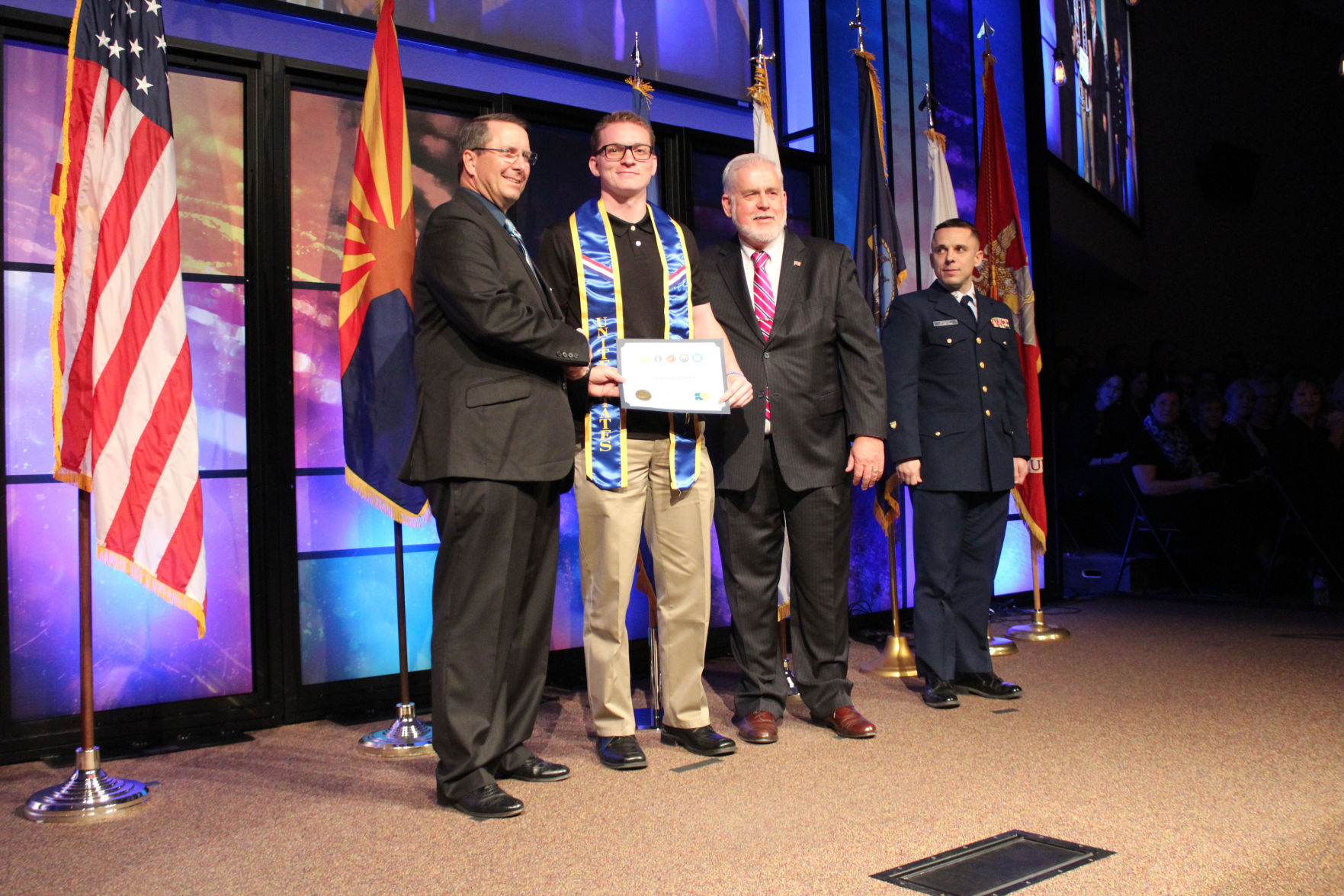 U.S. Coast Guard recruit Christian Dullard